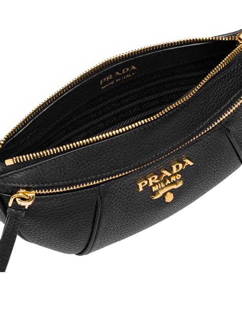 prada vitello daino pebbled leather belt bag|prada vitello daino satchel.